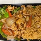 Best C20. Chicken with Garlic Sauce (Combo Platter) in Aurora, IL